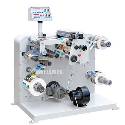 Máquina cortadora de etiquetas adhesivas rotativas de papel térmico FQ-320A
