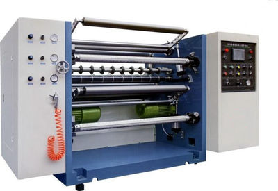 máquina cortadora de papel de tipo horizontal de rollo grande a rollo pequeño - Foto 4