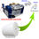 Máquina cortadora de rollos de papel térmico de fax ATM POS de tipo sin núcleo - 5