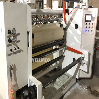 Máquina cortadora y rebobinadora de película de papel BOPP de tipo horizontal - Foto 4