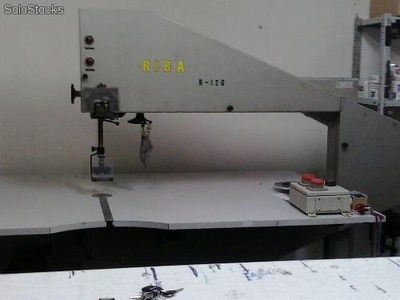 Maquina corte textil de sierra de cinta