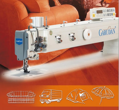 Máquina coser brazo largo