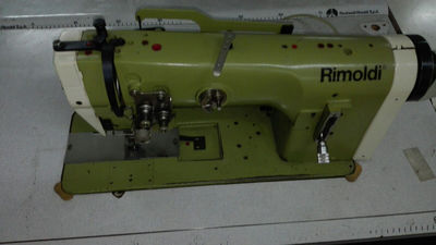 Maquina coser doble arrastre 2 agujas fijas rimoldi