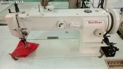 Maquina coser Doble arrastre por pata