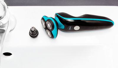 Máquina de afeitar eléctrica 3 en 1 afeitadora, recortadora,recortadora de nariz - Foto 4