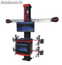 Máquina de alineación de ruedas 3D con pantalla móvil doble LYA5