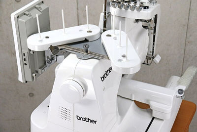 máquina de bordar profissional brother PR655 PRT0901 - Foto 3