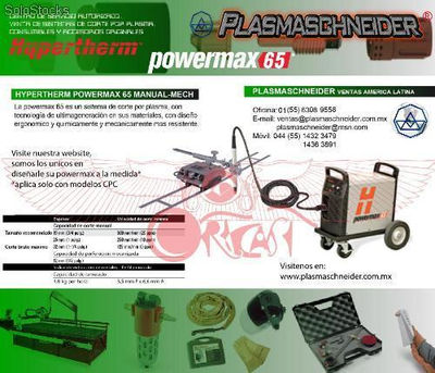 Maquina de corte por plasma Hypertherm Powermax 65