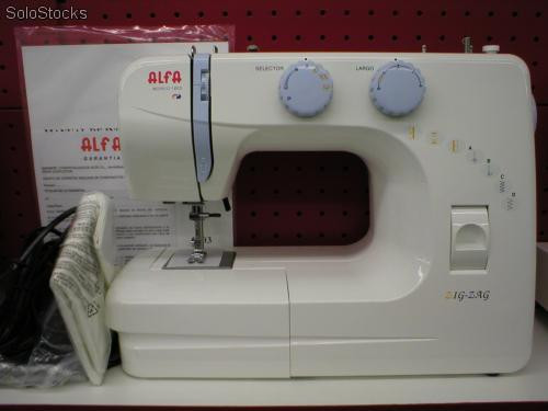 Maquina de coser alfa 1203 con funda