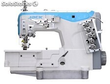 Máquina de coser Industrial Jack jk-W4D-08 recubridora 3AGUJAS