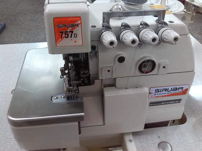 Maquina de coser industrial siruba mod. 757D