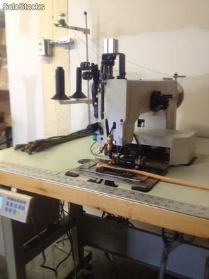 Maquina de coser para costura eslingas y cuerda de fibras