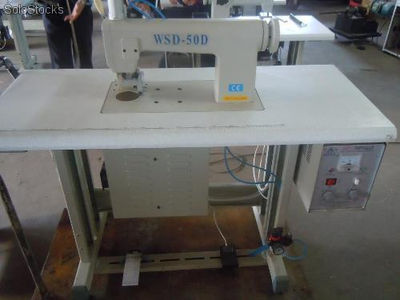 Máquina de coser por ultrasonidos para la toma de no tejido desechable - Foto 2