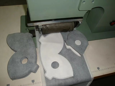 Máquina de coser ultrasónica para hacer mascarilla tipo bozal máscara polvo 3M - Foto 2