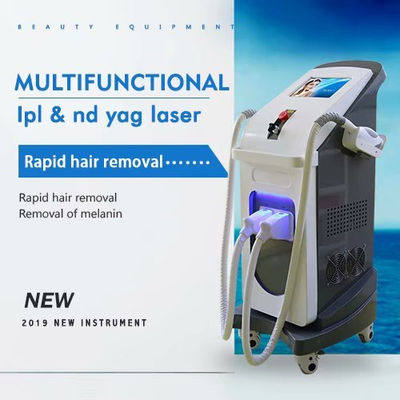 máquina de depilación multifunción ipl nd yag láser elight opt