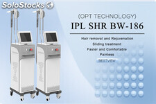 Máquina de depilación permanente láser vertical IPL SHR