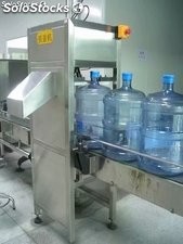máquina de embotellado botella de 5 galones botella de agua potable