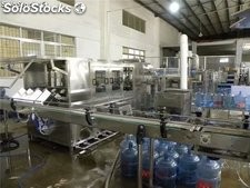 máquina de embotellado de agua pura de botella de 5 galones botella