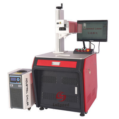 Máquina de grabado marcado de láser UV 355nm para vidrio/polímero/FPCB/LCD