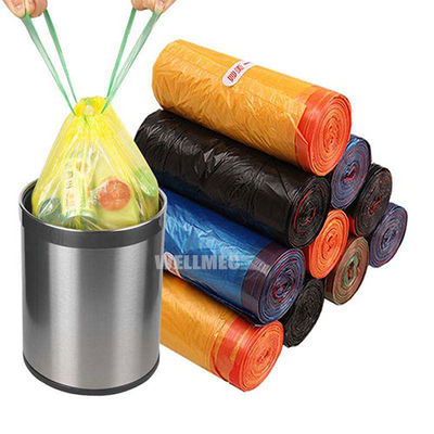 Máquina de hacer bolsas de basura en rollo de plástico con la cinta - Foto 2