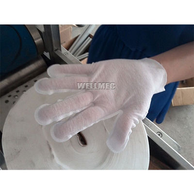 Máquina de hacer guantes desechables de no tejidos