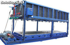 Máquina de hielo en bloques enfriamiento directo, fabricadora de hielo Ref 36