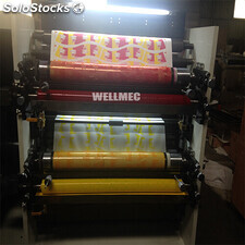 Máquina de impesión de la etiqueta dos colores ancho 650mm a 1050 mm