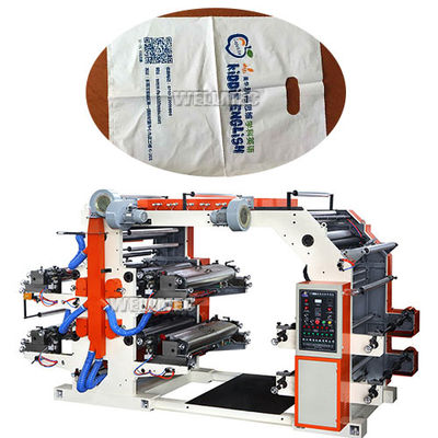 máquina de impresión de 4 colores para plástica y papel y no tejida