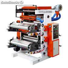 Máquina de impresión flexográfica de dos colores