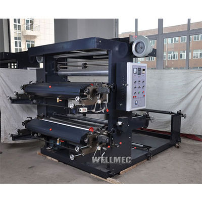Máquina de impresión flexográfica de dos colores para no tejido y papel y film