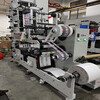 Máquina de impresión flexográfica de etiquetas adhesivas con troquelado rotativo