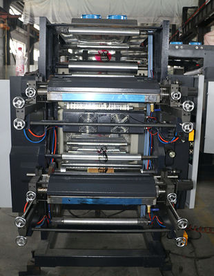 Máquina de impressão flexográfica de quatro cores de filme de estiramento de ven - Foto 3
