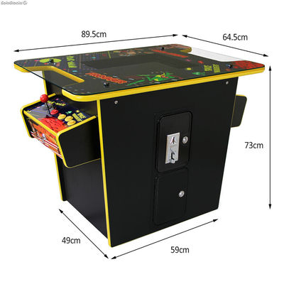 Máquina de Juegos Arcade Estilo Mesa de Coctel - Foto 5