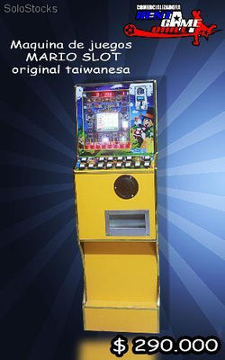 Maquina de Juegos mario slot original taiwanesa
