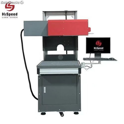 Máquina de marcação a laser de CO2 não metálico de tubo de metal RF coerente - Foto 2