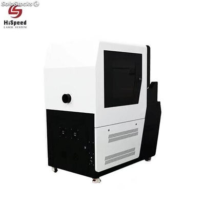 Máquina de marcação a laser de fibra de estação dupla automática de alta - Foto 4