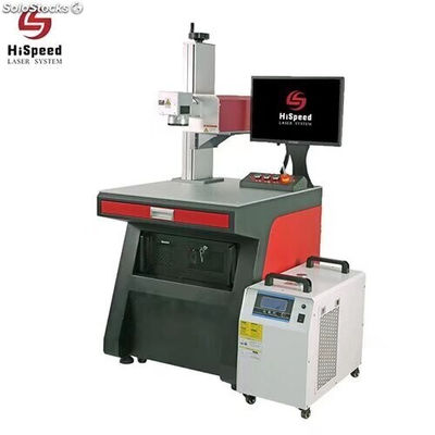 Máquina de marcação a laser UV de mesa 3W 5W 8W 10W para marcação de plástico