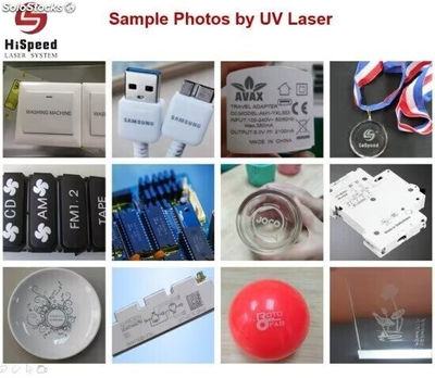 Máquina de marcado de láser UV para Metal/Pantalla LCD /Textil/Tubería - Foto 5