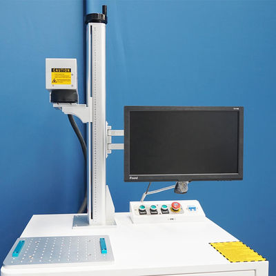 Máquina de marcado láser de fibra CNC para grabado de materiales metálicos - Foto 4