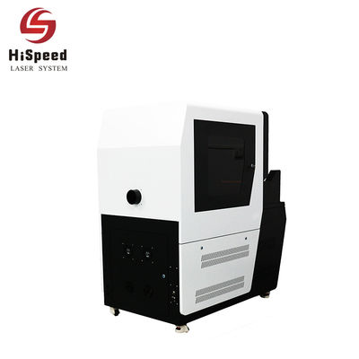 Máquina de marcado láser de fibra de doble estación automática Hispeed - Foto 2