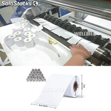 máquina de rebobinado de corte longitudinal de papel térmico