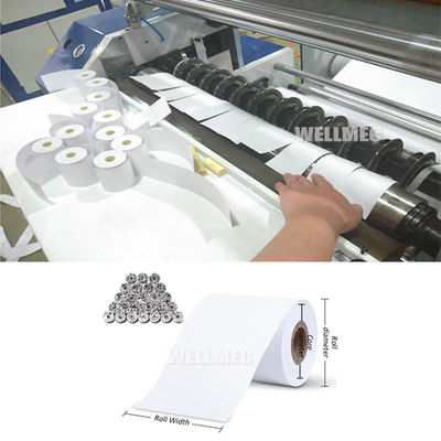 máquina de rebobinado de corte longitudinal de papel térmico - Foto 2