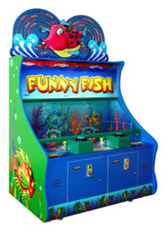 Máquina de redención - Funny Fish para parques de diversiones