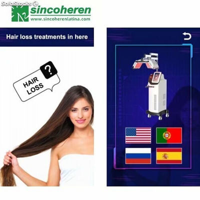 Máquina de regeneración de cabello con láser de diodo de 660nm - Foto 3