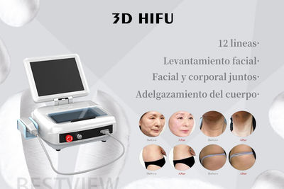 Máquina de rejuvenecimiento de la piel 3D HIFU