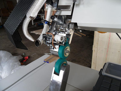Máquina de sellado de la costura del aire caliente para el impermeable, la tiend - Foto 2