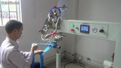Máquina de soldadura de inflables con aire caliente