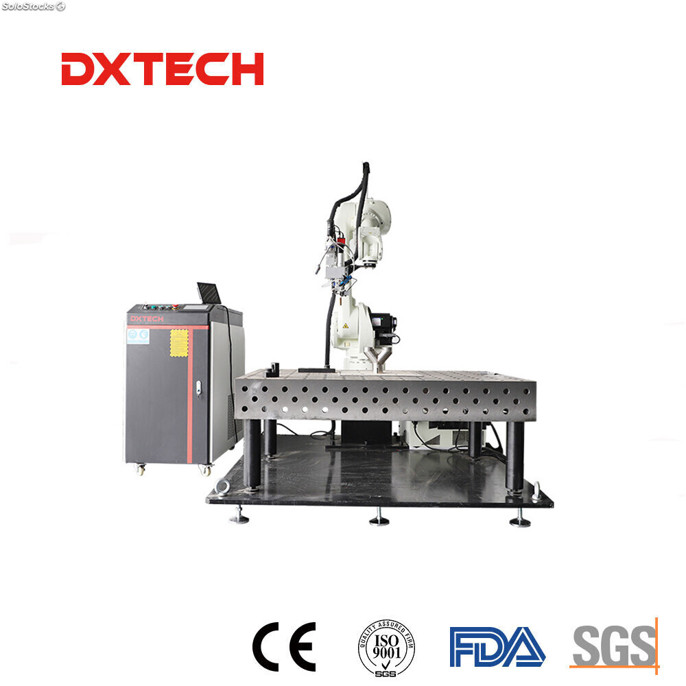 Máquina de soldadura láser automática de alta velocidad - DXTECH LASER