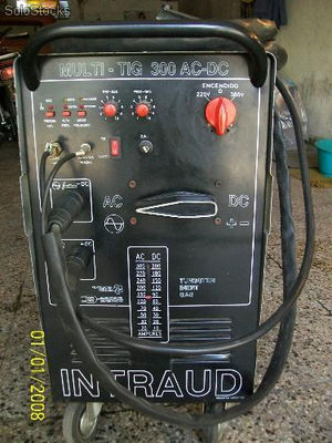 Máquina de Soldar Intraud Multi-Tig 300 ac-dc
