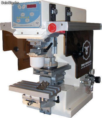 Máquina de Tampografía de 1 Color con Tintero Hermético de Sobremesa e125-90d